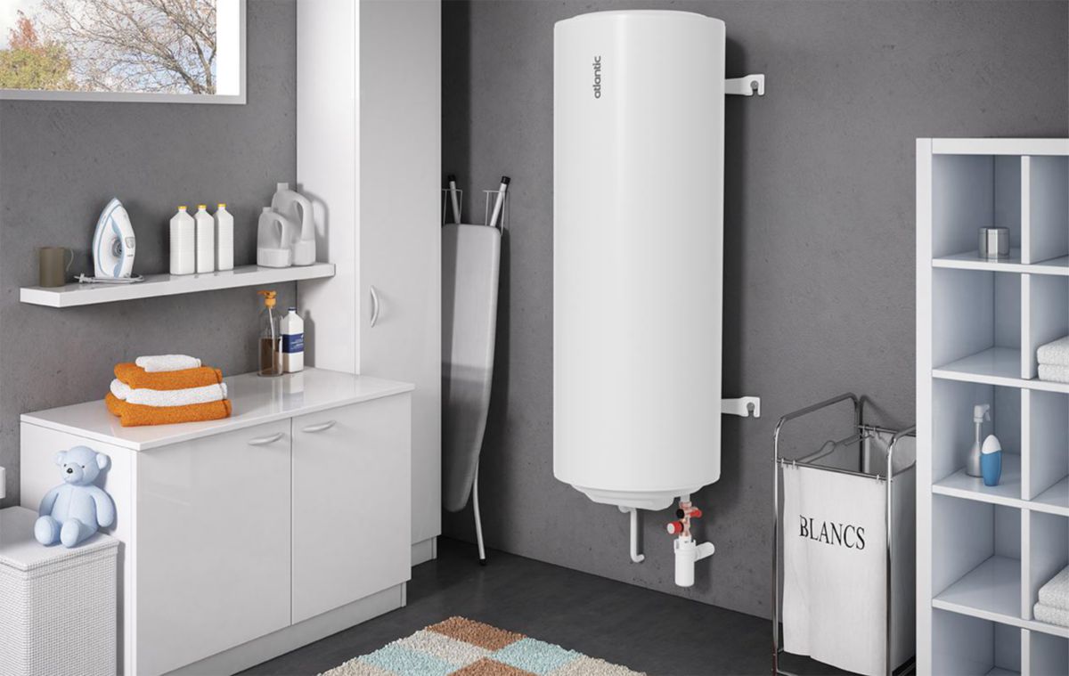 DE DIETRICH - Chauffe-eau électrique résistance stéatite 300L sur socle ...